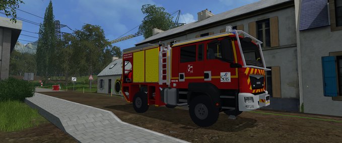 Feuerwehr ccr man Landwirtschafts Simulator mod