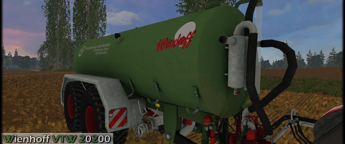 Güllefässer Wienhoff VTW 20200 Landwirtschafts Simulator mod