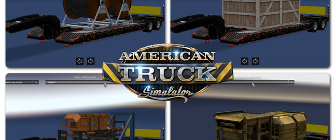 Trailer Overweight Trailer Pack American Truck Simulator mod