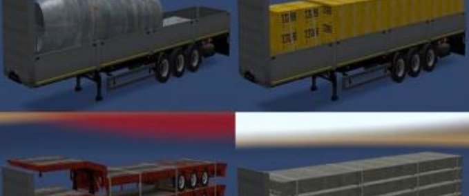 Trailer KOEGEL FLATBED PACK American Truck Simulator mod