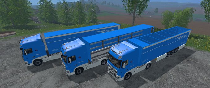 Texturen DAF und CargoBull   Landwirtschafts Simulator mod