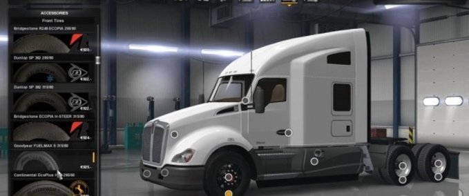 Mods Real Tires Mod American Truck Simulator mod
