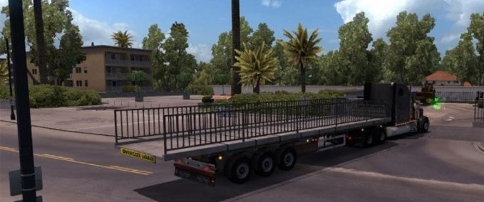 Trailer Bridge Part Trailer American Truck Simulator mod