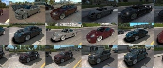 Mods NFS: Most Wanted traffic pack American Truck Simulator mod