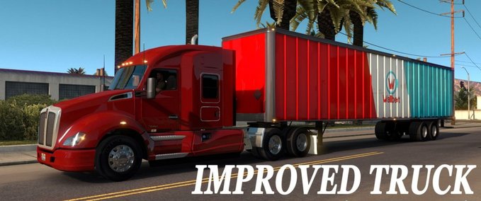 Mods Improved Truck Physics American Truck Simulator mod