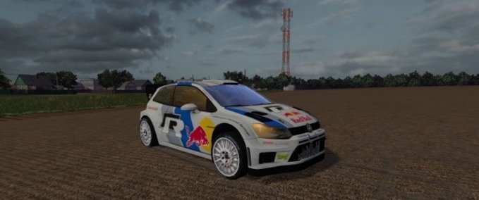 PKWs Volkswagen Polo WRC Red Bull Landwirtschafts Simulator mod