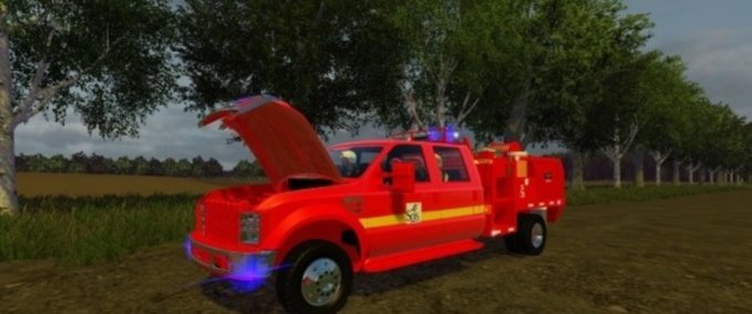 Feuerwehr Ford Leger CCF Landwirtschafts Simulator mod