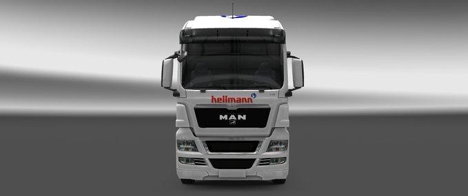 Skins Hellmann skin for the MAN Eurotruck Simulator mod