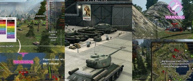 Mod Packs Webium’s modpack  World Of Tanks mod