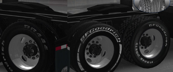 Mods BFGoodrich Truck Tires American Truck Simulator mod