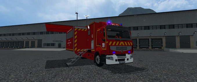 Feuerwehr PCM renault lander Landwirtschafts Simulator mod