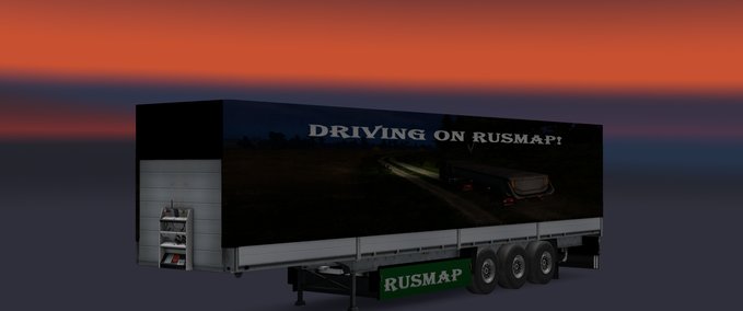 Standalone-Trailer RusMap Trailer Eurotruck Simulator mod