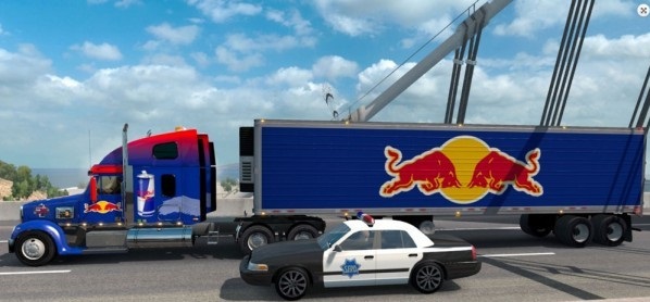 Red Bull Combo Pack – Coronado Skin and Trailer