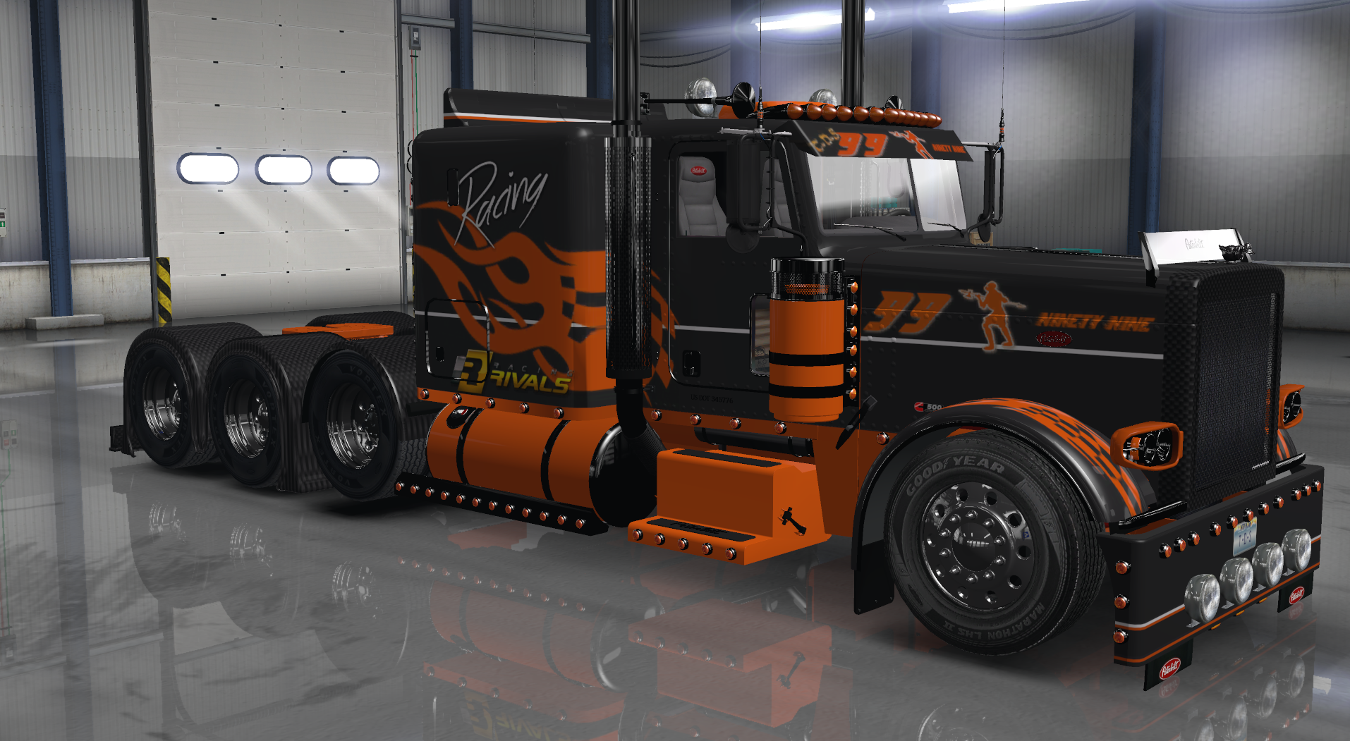 peterbilt 389Rcing thumbnail 2