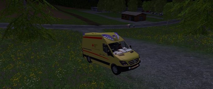 Feuerwehr Rettungswagen Landwirtschafts Simulator mod