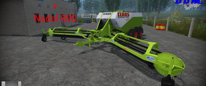 Balers Claas Quadrant 2200 and Nadal R Farming Simulator mod