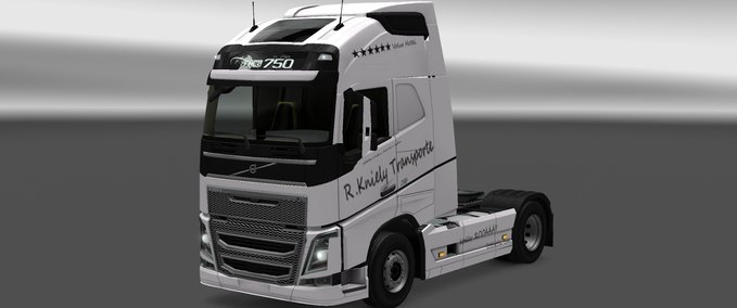 Skins New Volvo FH Skin  R.Kniely Transporte Eurotruck Simulator mod