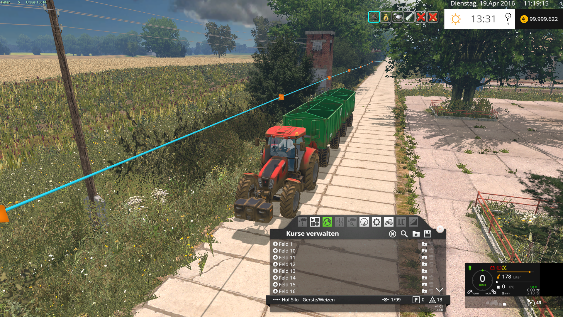 Courses for Schoenebeck Map - Thumbnail 1