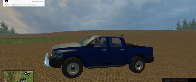 PKWs Dodge Ram Pickup mit Beifahrerscript  Landwirtschafts Simulator mod