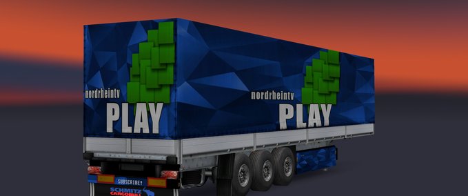 Standalone-Trailer nordrheintvplay Trailer Eurotruck Simulator mod