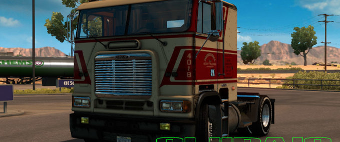 Trucks Freightliner FLB sliipais edition   American Truck Simulator mod
