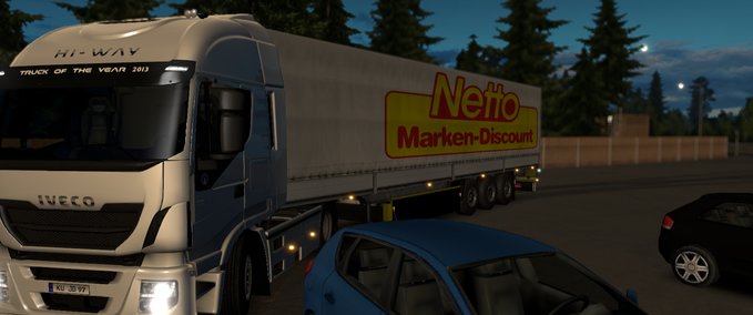 Trailer Netto Auflieger Eurotruck Simulator mod