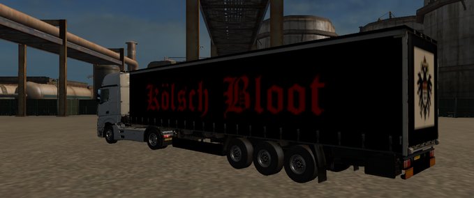 Trailer Kölsch Bloot 1 Eurotruck Simulator mod