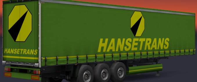 Trailer 3 Axe Krone Hansetrans Trailer Eurotruck Simulator mod