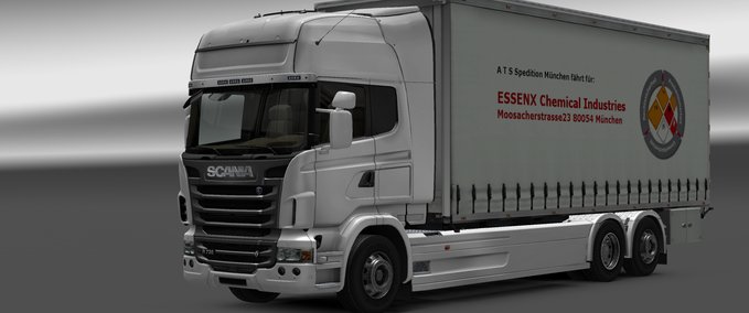 Skins ESSENX Chemical Eurotruck Simulator mod