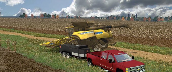 Sonstige Anhänger Thunder Creek Service Trailer Landwirtschafts Simulator mod