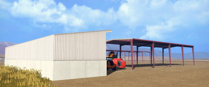 Objekte Hay Shed und Commodity Barn Landwirtschafts Simulator mod