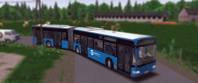 Bus Skins GamesAry Repaint O530 Facelift OMSI 2 mod