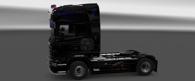 Scania Adler indianer black Eurotruck Simulator mod