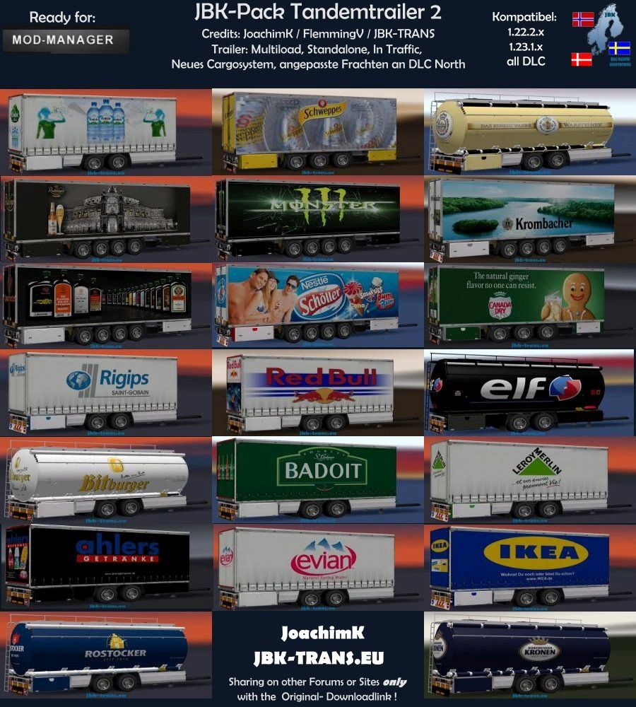 JBK-Tandemtrailerpack 2 - Thumbnail 1