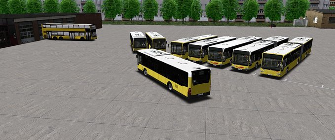 New buses O530 facelift Helvete Berlin Packet TürMod OMSI 2 mod