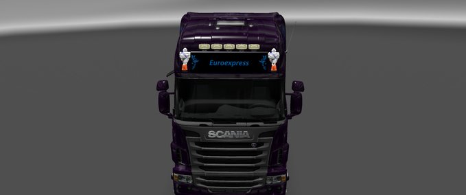 Skins lichtkasten scania Eurotruck Simulator mod