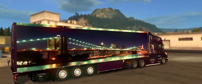 Schmitz brooklyn-bridge trailer Eurotruck Simulator mod