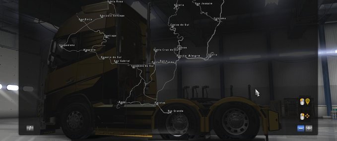Maps Südamerika Map American Truck Simulator mod