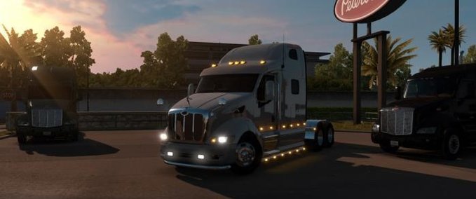 Trucks PETERBILT 387  American Truck Simulator mod