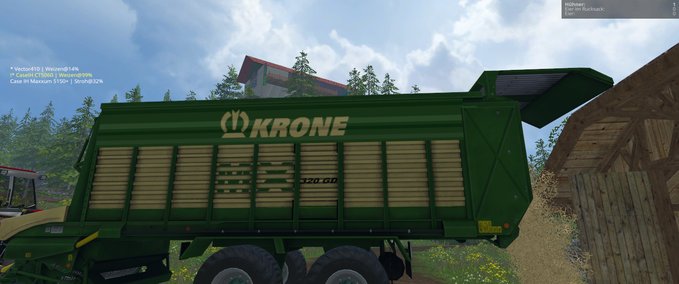 Ladewagen Krone MX 320 GD Landwirtschafts Simulator mod