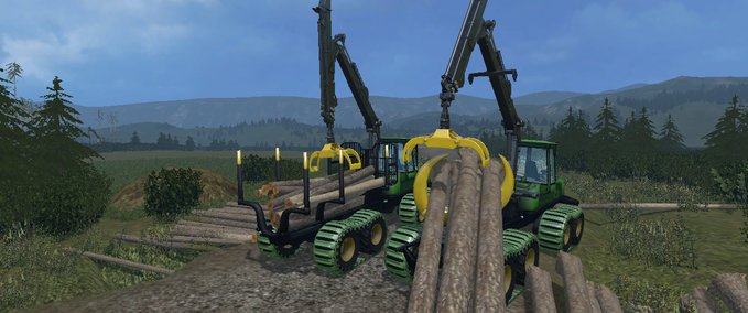 Sonstige Fahrzeuge Forwarder Pack Landwirtschafts Simulator mod