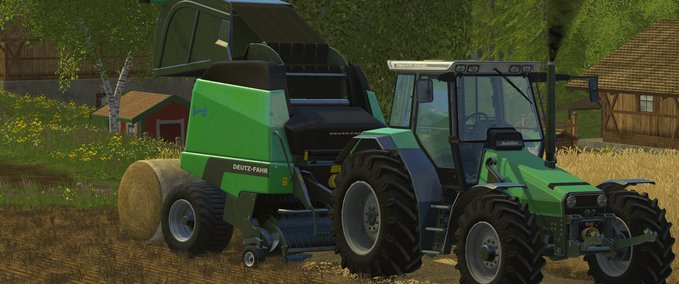 Pressen DEUTZ-FAHR Varimaster 560 Landwirtschafts Simulator mod