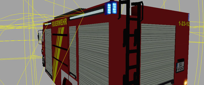 Feuerwehr TLF20/40 SL Skin Landwirtschafts Simulator mod