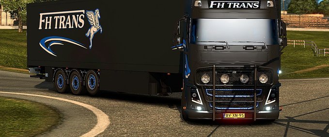 Volvo Volvo FH16 750 FH Trans + DLC Eurotruck Simulator mod