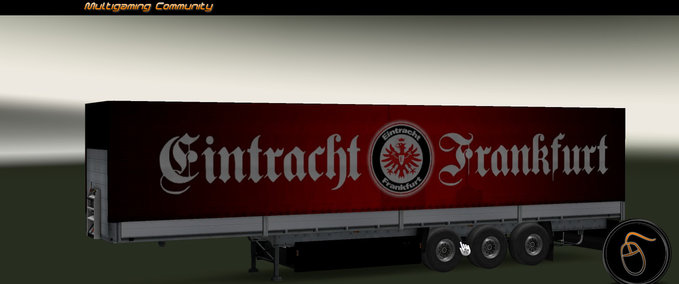 Schmitz Schmitz Trailer - "Eintracht Frankfurt"-Skin Eurotruck Simulator mod