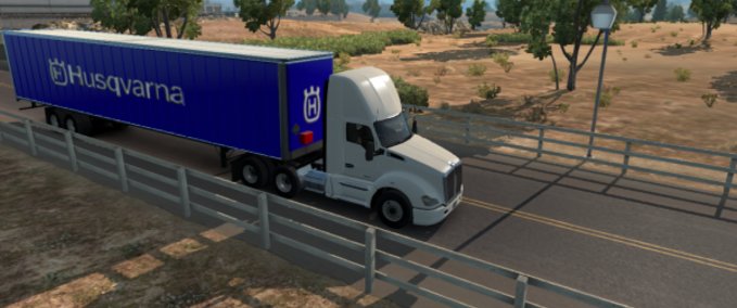 Trailer Husqvarna Anhänger American Truck Simulator mod