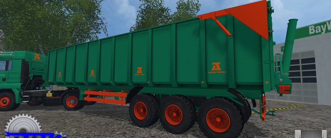 Auflieger Aguas Tenias Trailer Truck Landwirtschafts Simulator mod