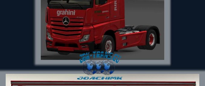 Standalone-Trailer JBK-Combo GRANINI Eurotruck Simulator mod