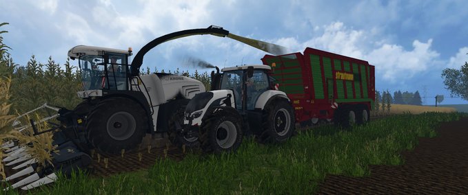 Silage Strautmann Giga Trailer 4001 Landwirtschafts Simulator mod