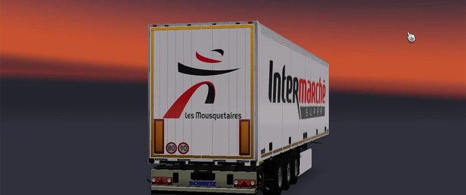 Schmitz Intermarché Trailer Eurotruck Simulator mod